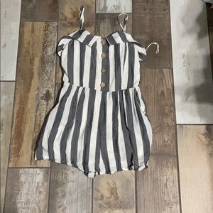 Striped Romper